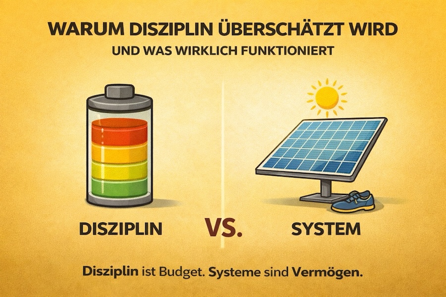 Warum Disziplin überschätzt wird